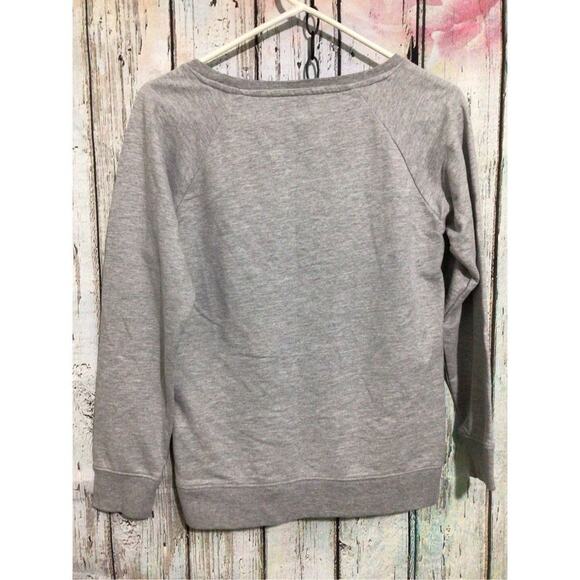 NEW ~ CENTS OF STYLE “ Inhale Tacos Exhale Negativity” Size XS Gray Sweatshirt - Picture 9 of 11